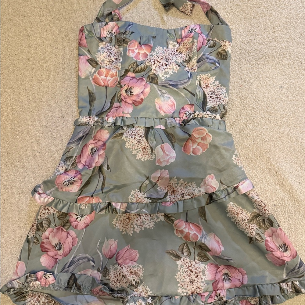 SHOW ME YOUR MUMU Lady Corset Floral Mini Dress - Picture 3 of 6